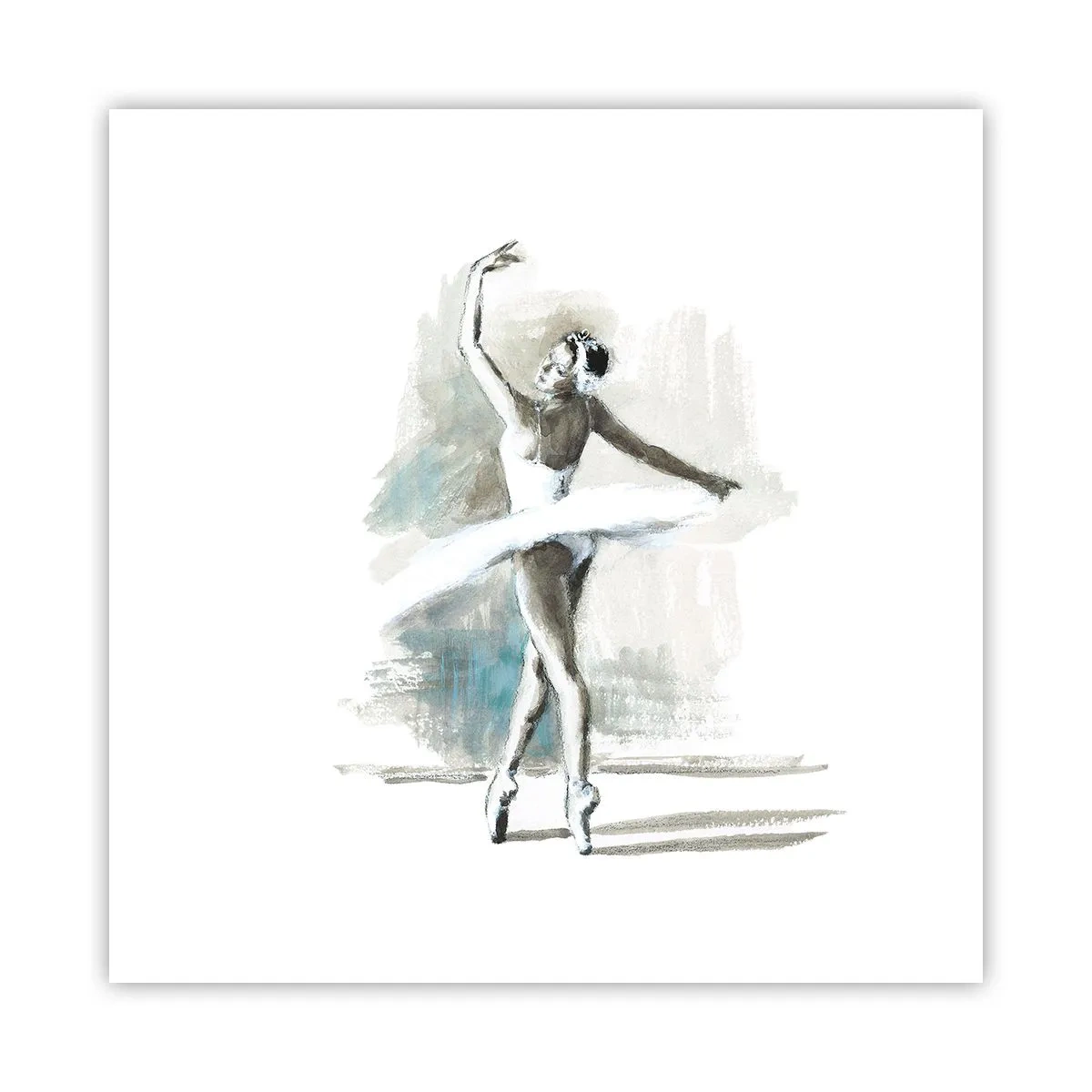 Poster - Tramutata in un cigno - 50x50 cm