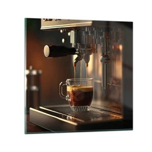 Quadro su vetro - Miscela sensuale - 30x30 cm