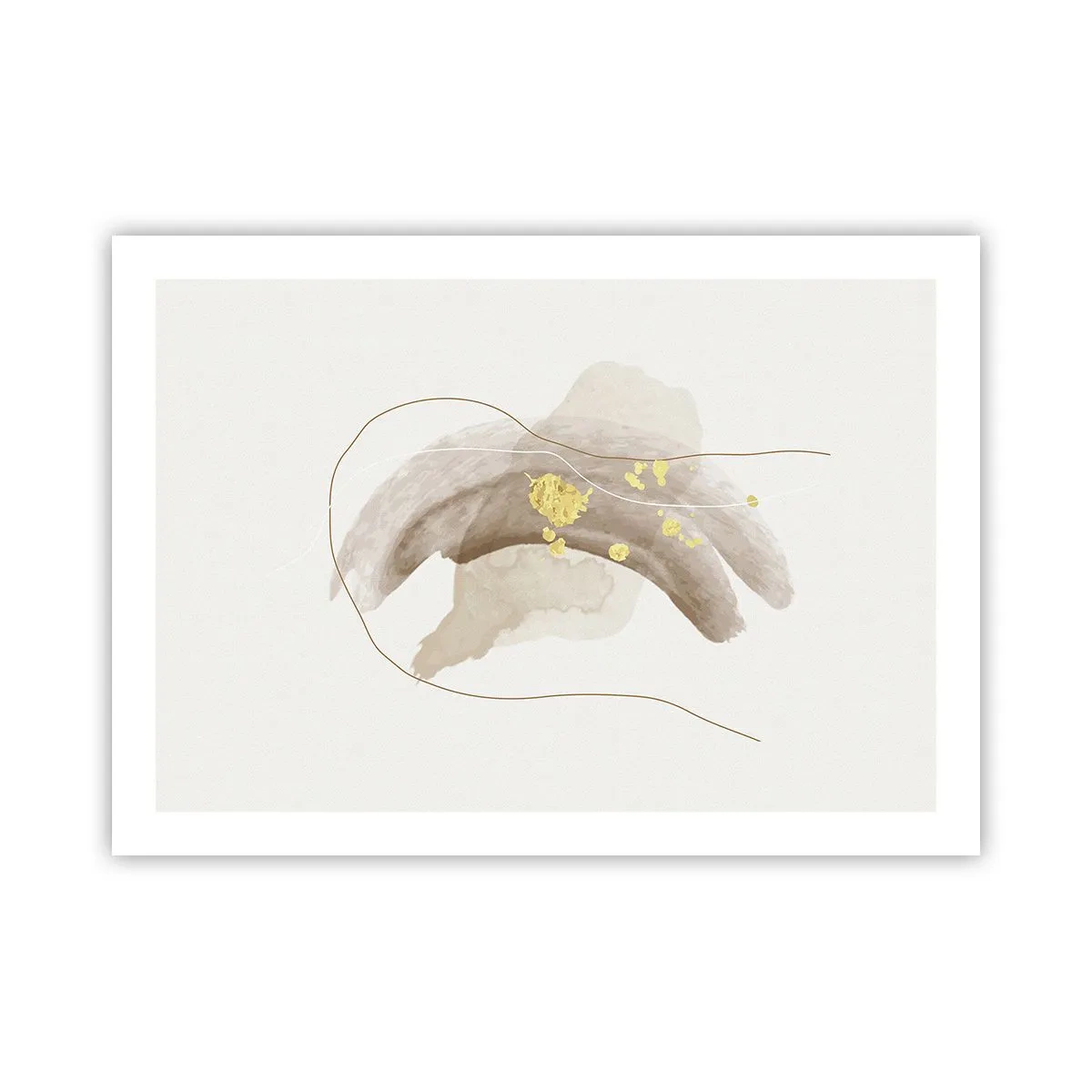 Poster - Incontro nello spazio - 70x50 cm