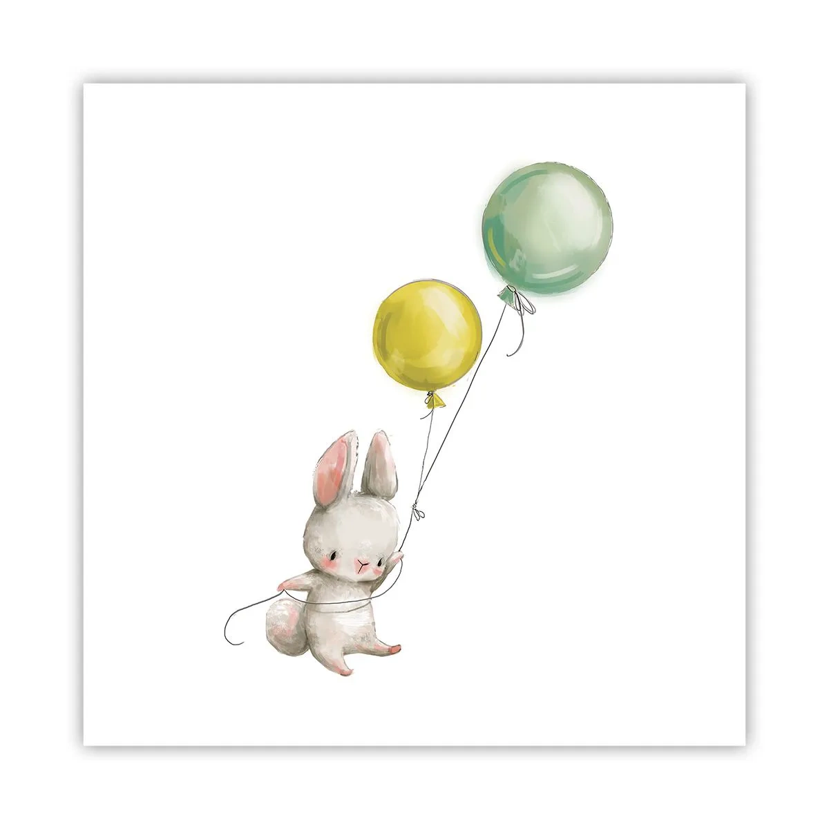 Poster - Volo anch'io! - 60x60 cm