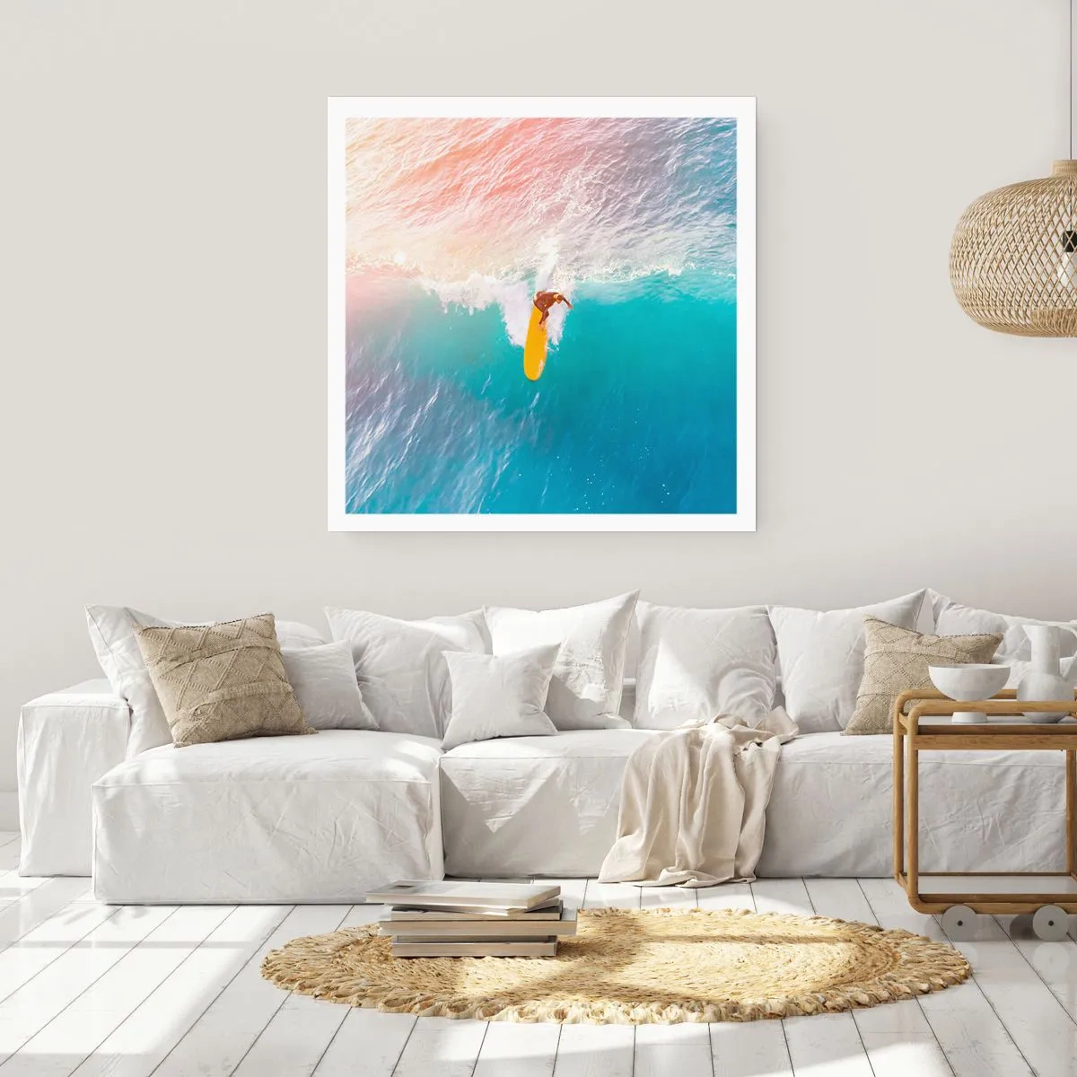 Poster - Il cavaliere dell'oceano - 30x30 cm