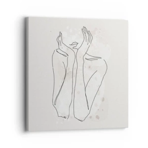 Quadro su tela - Stampe su Tela - Attimo sognante - 30x30 cm