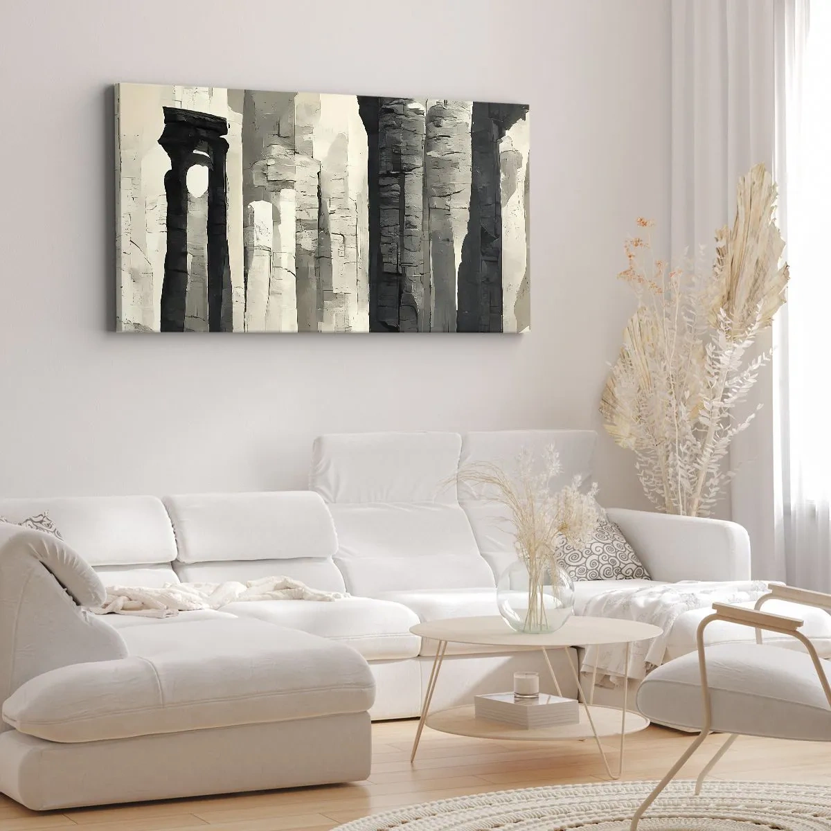 Quadro su tela - Stampe su Tela - La maestà dell'antichità - 100x40 cm