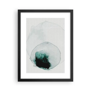 Poster in cornice nera - In una goccia d'acqua - 30x40 cm