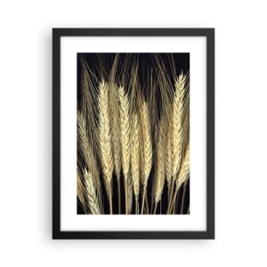 Poster in cornice nera - Magia rustica - 30x40 cm