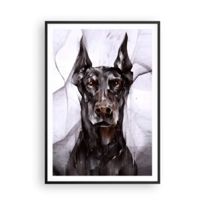 Poster in cornice nera - Nobili natali - 70x100 cm