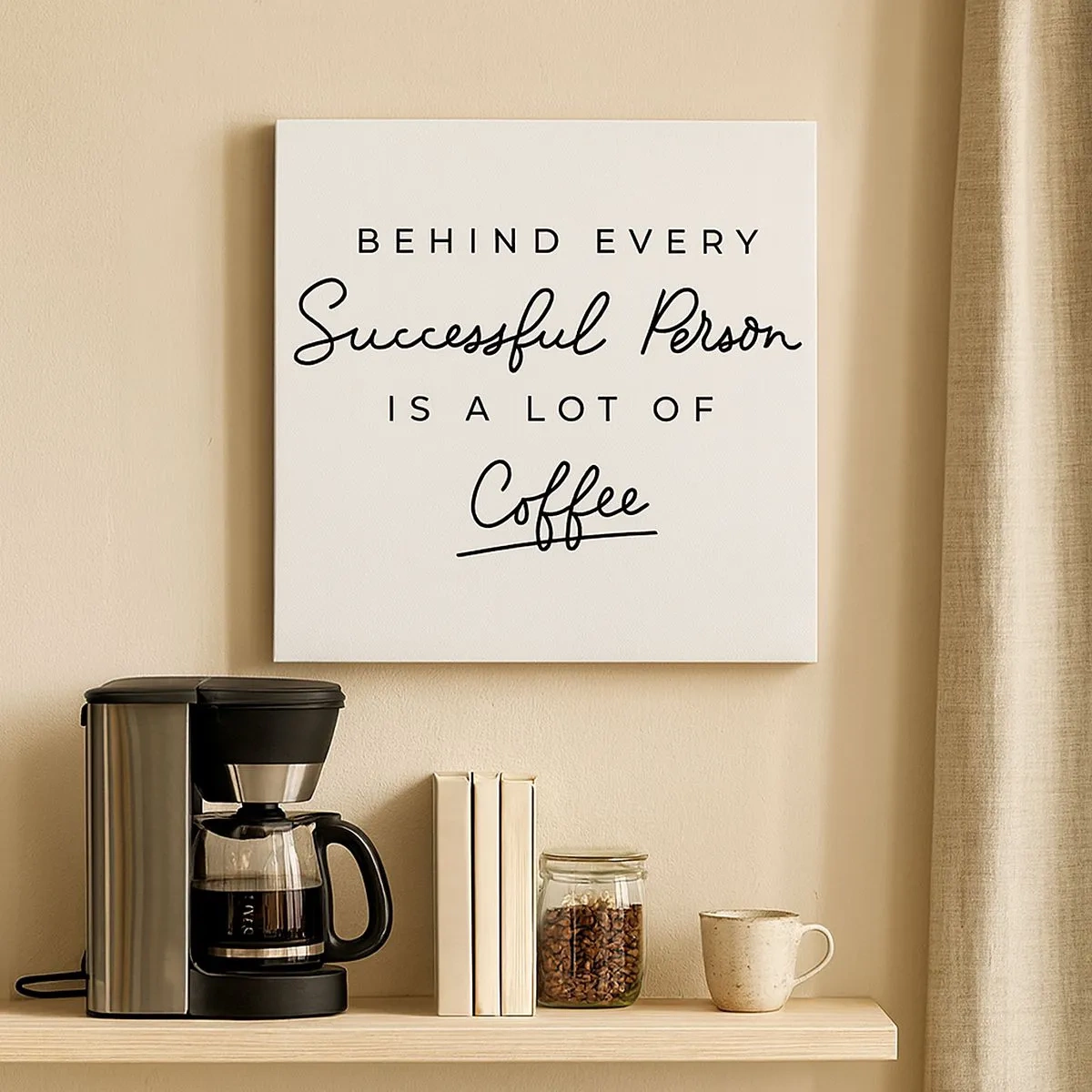 Quadro su tela - Stampe su Tela - Il segreto del successo - 30x30 cm