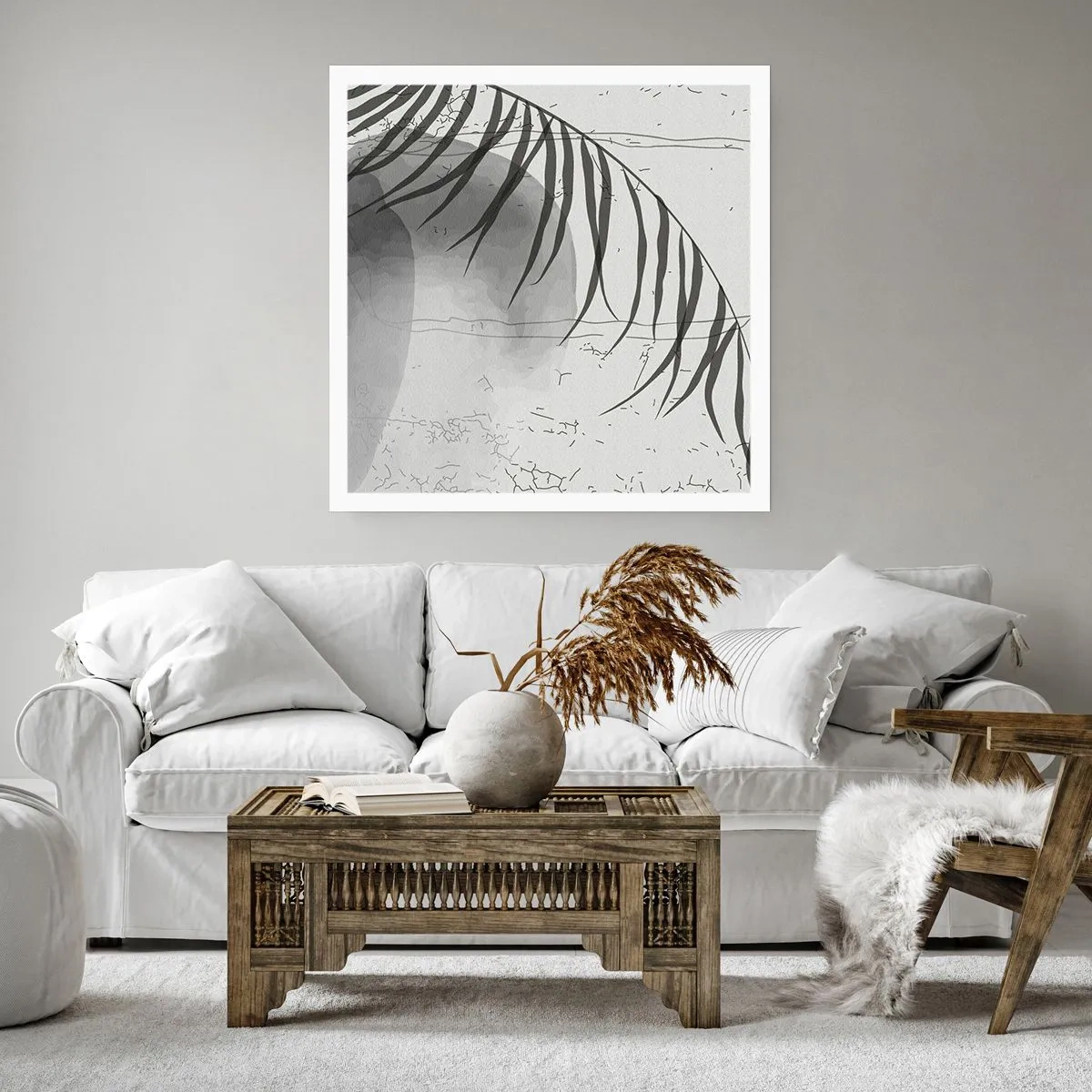 Poster - La delicata esoticità della natura - 60x60 cm