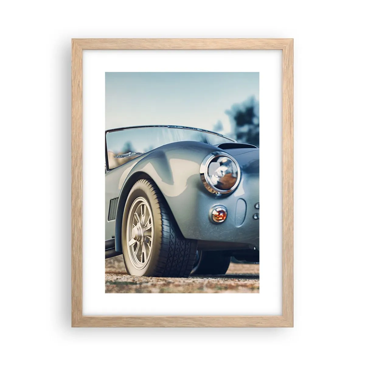 Poster in cornice rovere chiaro - Perché lo stile è importante - 30x40 cm