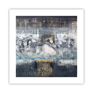 Poster - Talvolta è facile, talvolta è difficile - 40x40 cm
