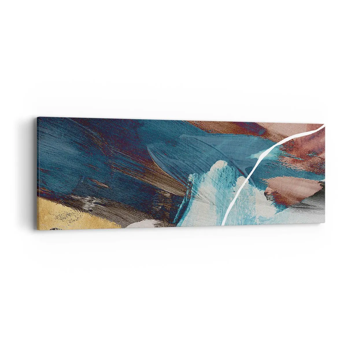 Quadro su tela - Stampe su Tela - Con forza ed energia - 90x30 cm