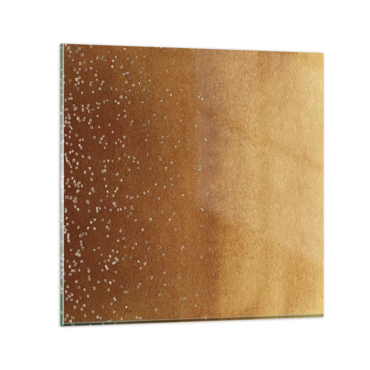 Quadro su vetro - La nascita della luce - 30x30 cm
