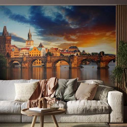Fotomurale su misura Premium Canvas - Bella da secoli - Città, Praga, Repubblica Ceca