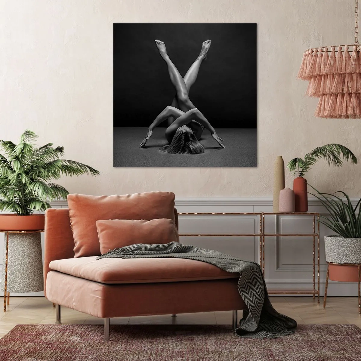 Quadro su tela - Stampe su Tela - Geometria del nudo - 30x30 cm