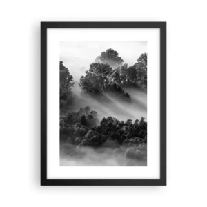 Poster in cornice nera - Risveglio dal sonno - 30x40 cm