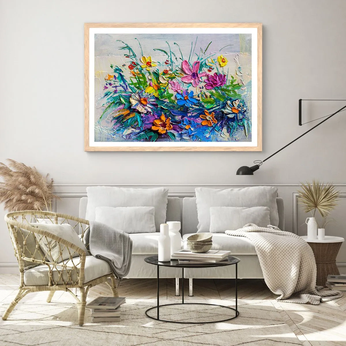 Poster in cornice rovere chiaro - Natura per niente morta - 40x30 cm