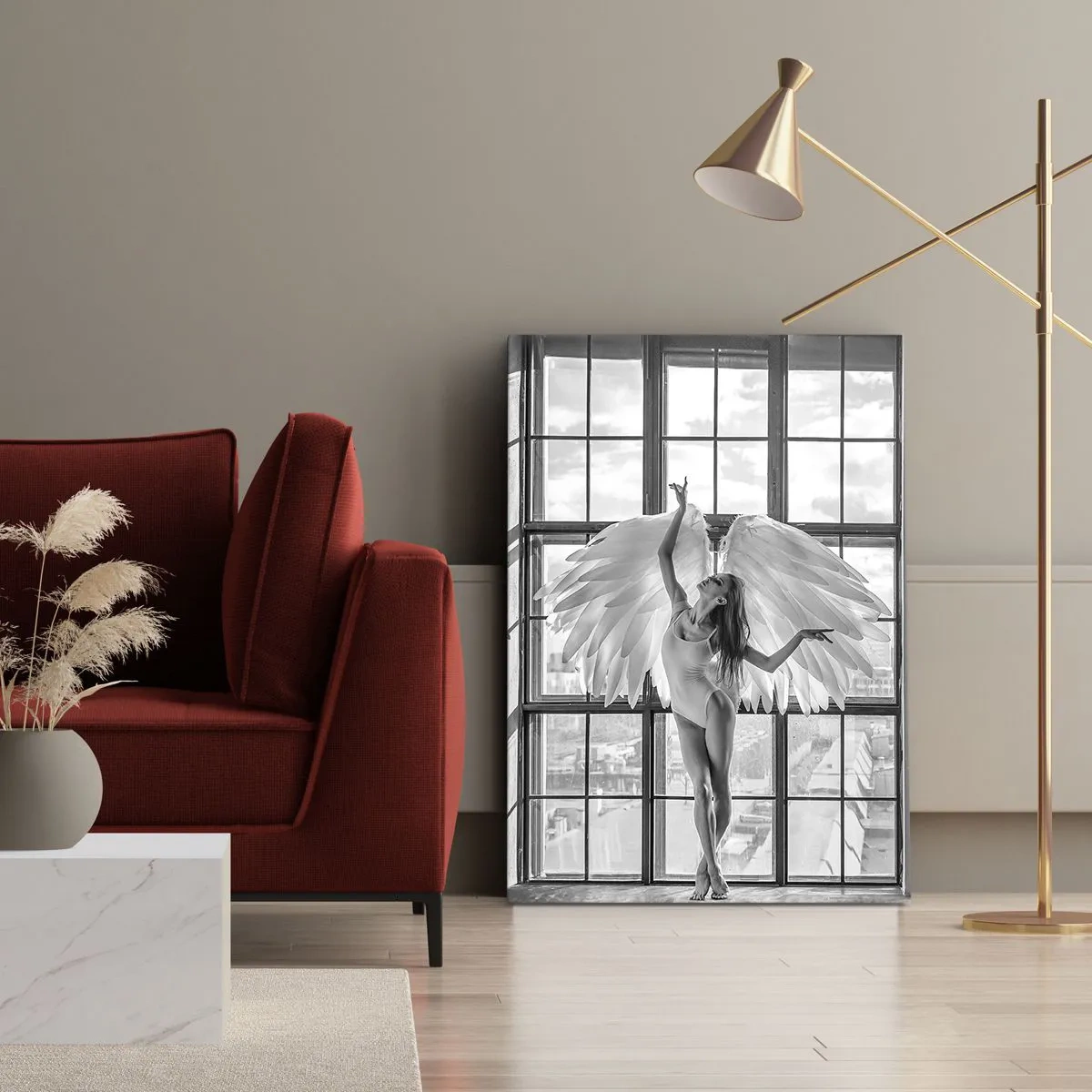 Quadro su tela - Stampe su Tela - Città degli angeli? - 65x120 cm