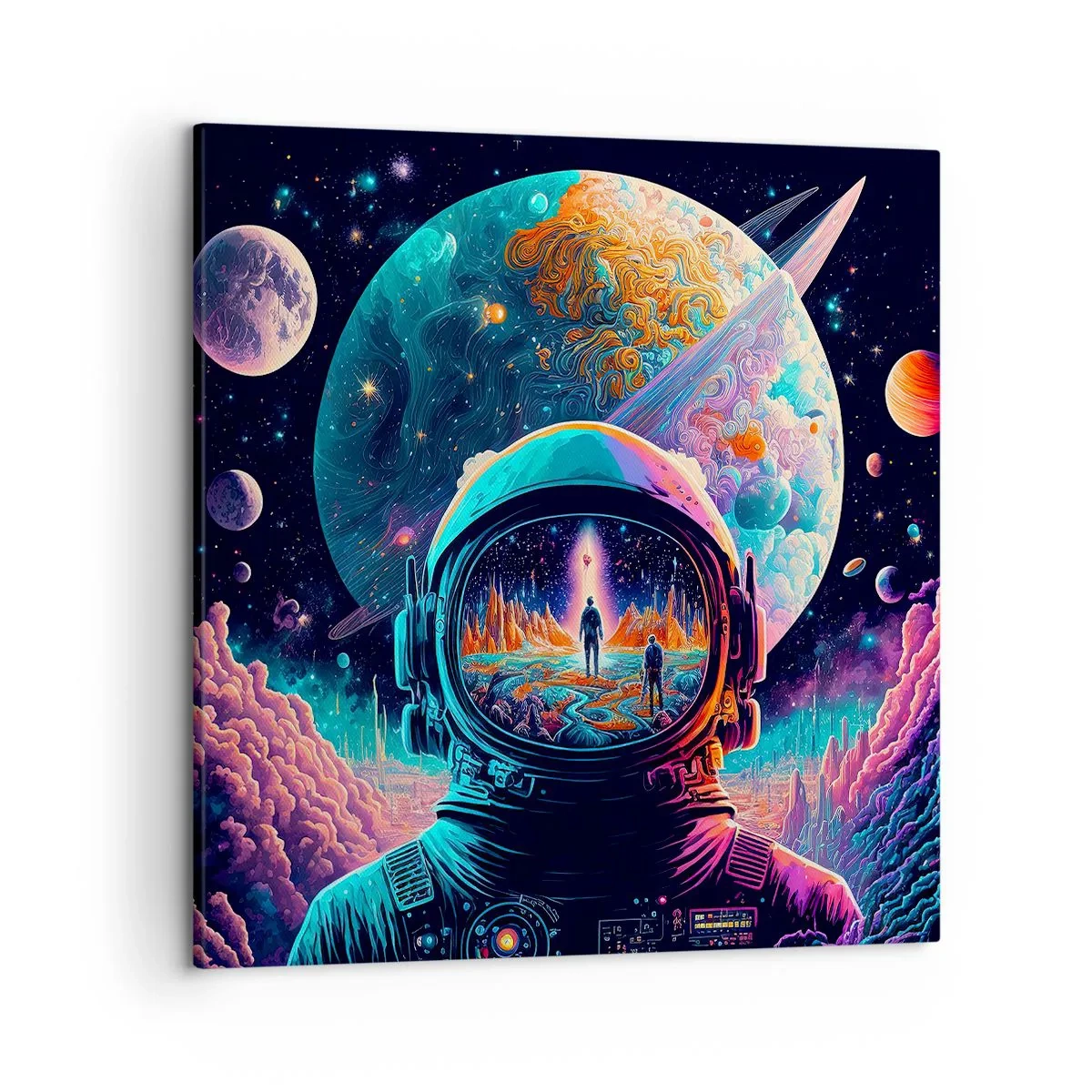 Quadro su tela - Stampe su Tela - I filosofi non l'avevano pensato - 50x50 cm