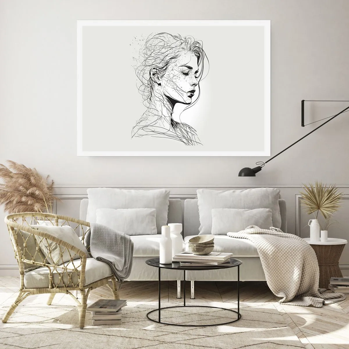 Poster - Ritratto pensieroso - 40x30 cm