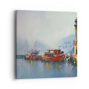 Quadro su tela - Stampe su Tela - Alla fine del mondo - 40x40 cm
