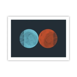 Poster - Solo geometria? - 70x50 cm