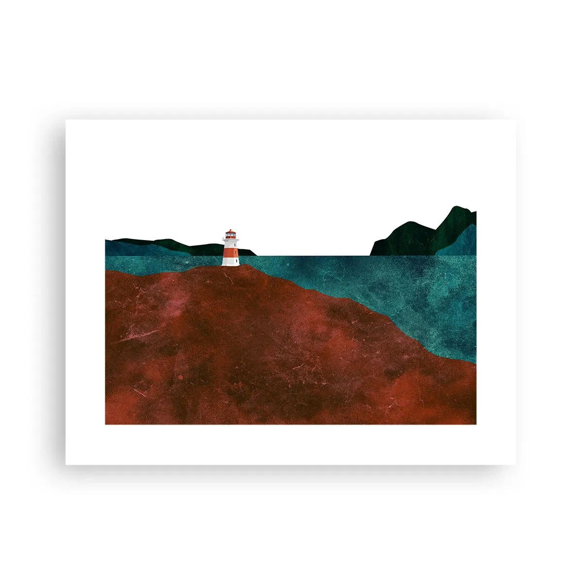 Poster - Contemplando il mare - 40x30 cm