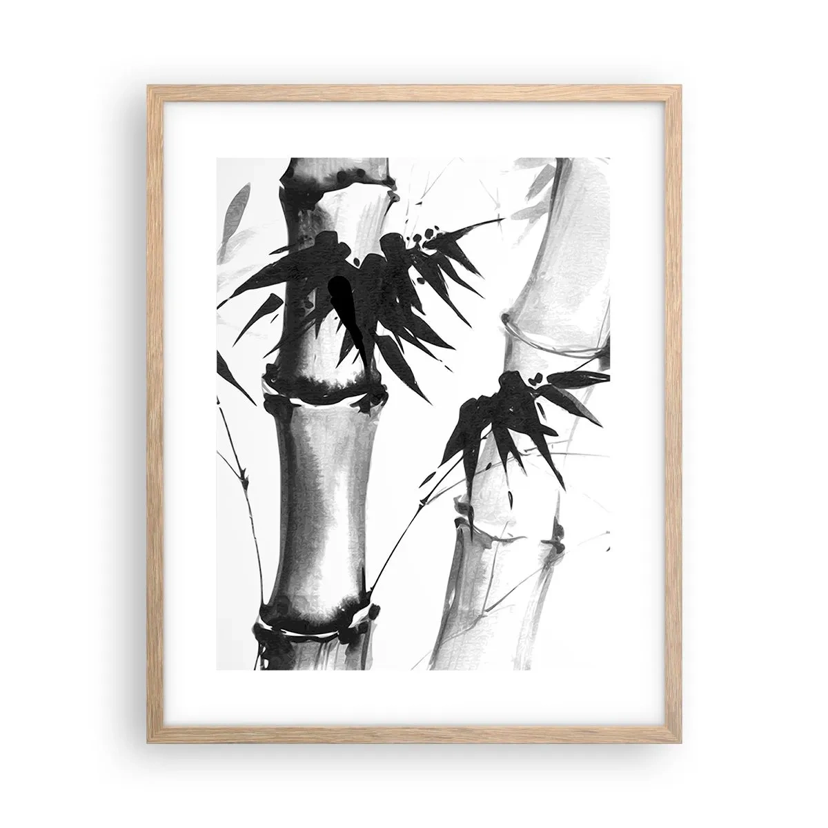 Poster in cornice rovere chiaro - Particolare d'oriente - 40x50 cm