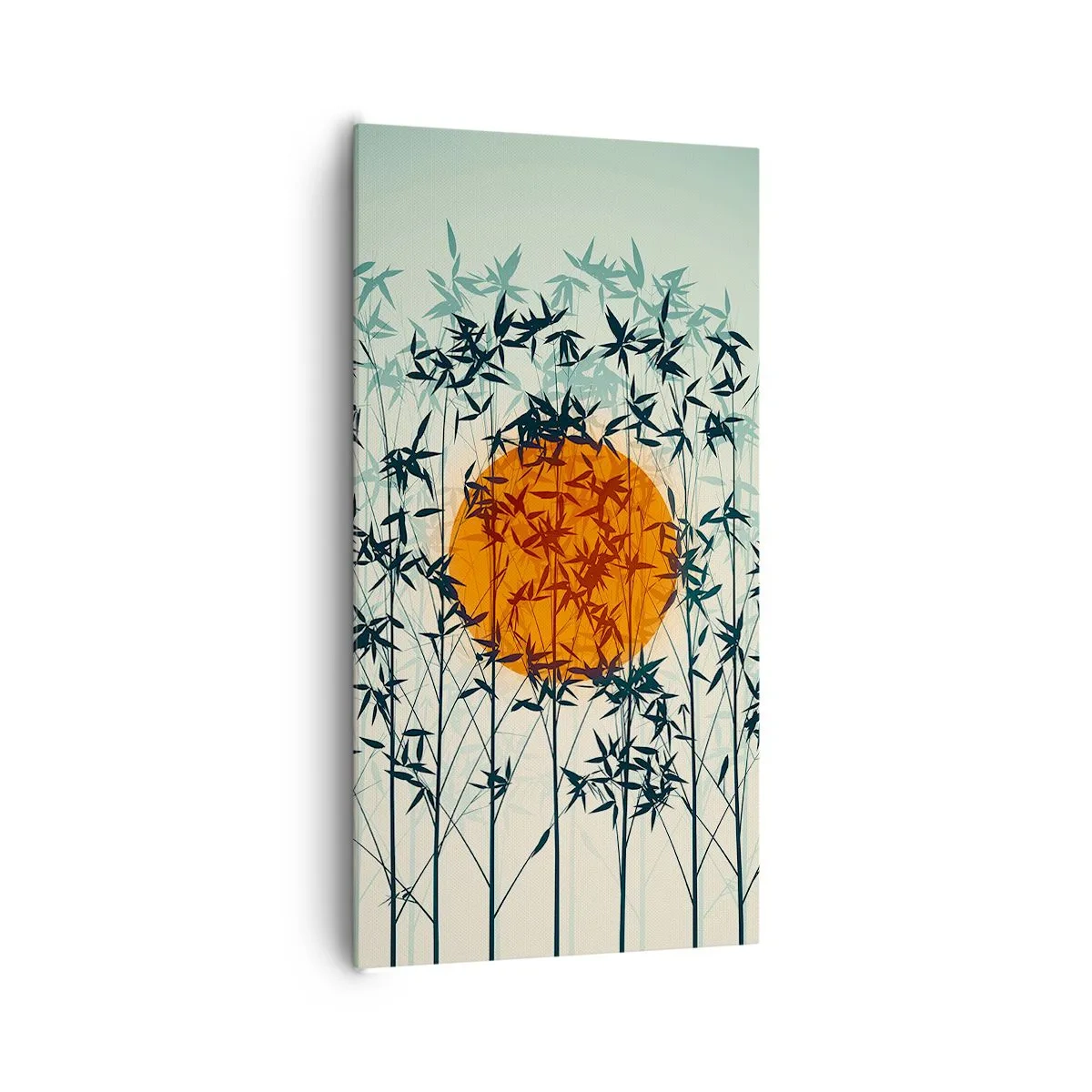 Quadro su tela - Stampe su Tela - Sole giapponese - 65x120 cm