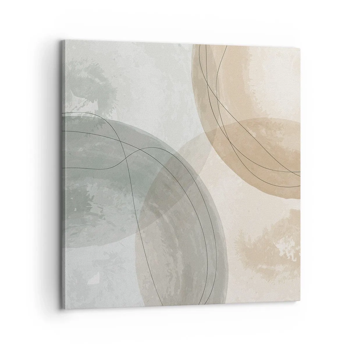 Quadro su tela - Stampe su Tela - Compenetrazione di mondi - 60x60 cm