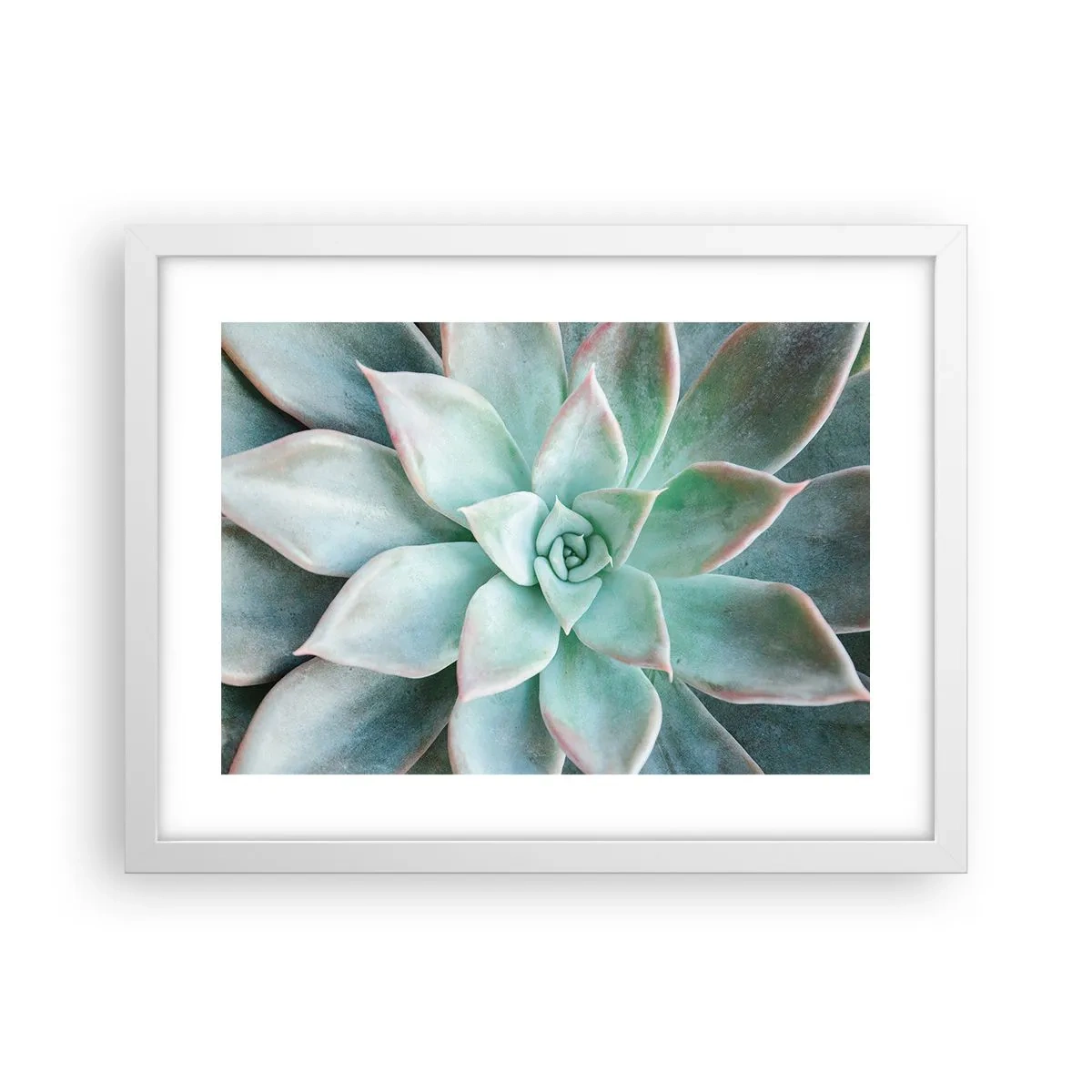 Poster in cornice bianca - Il cuore del deserto - 40x30 cm