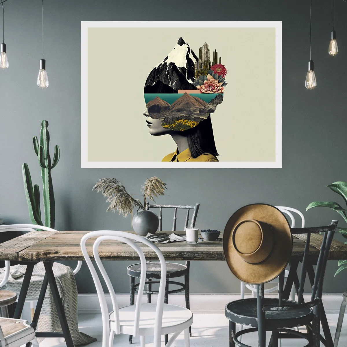 Poster - La donna è sempre un mistero - 50x40 cm