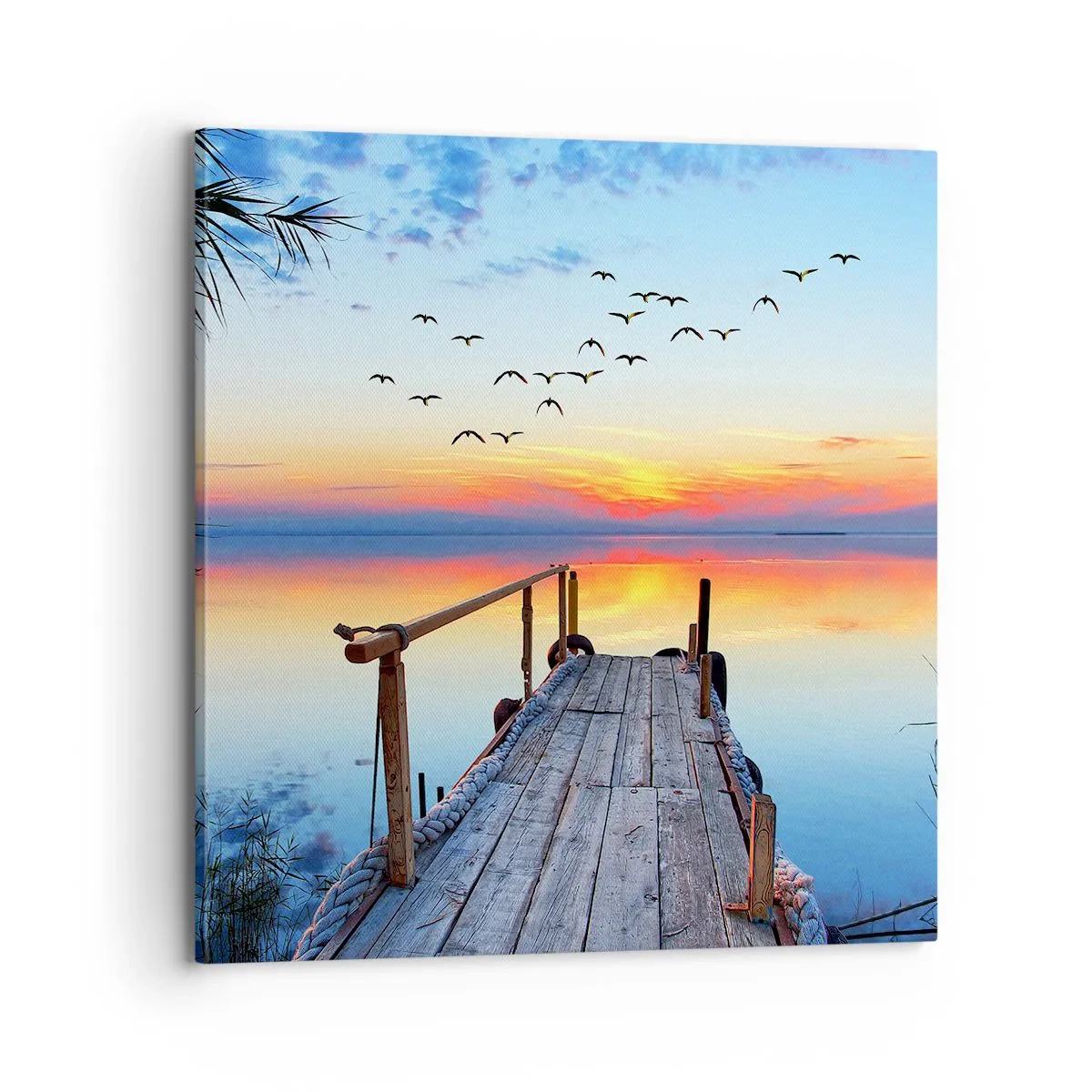 Quadro su tela - Stampe su Tela - Il tempo del ritorno - 70x70 cm