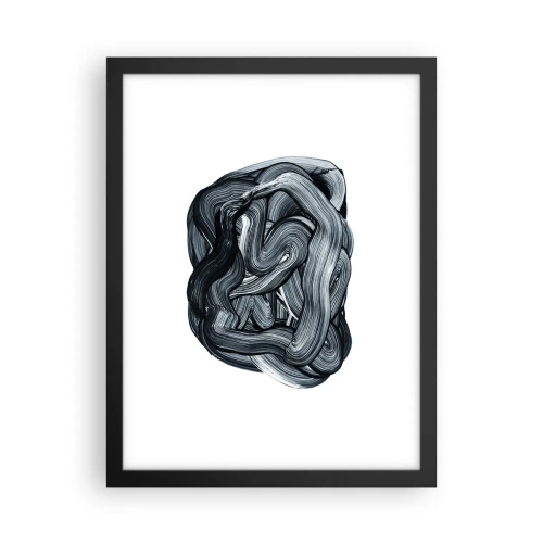 Poster in cornice nera - Non è così semplice - 30x40 cm