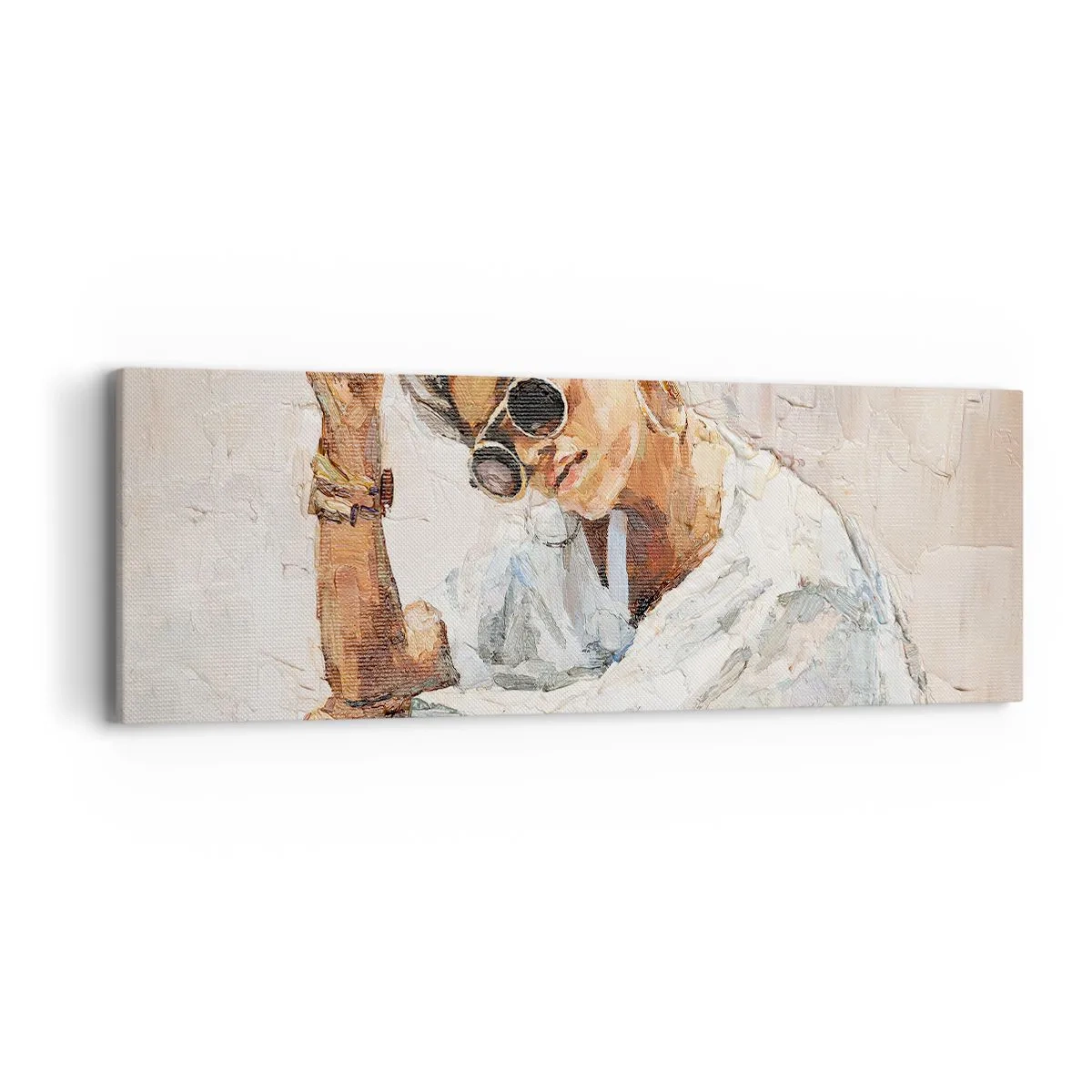 Quadro su tela - Stampe su Tela - Ritratto in pieno sole - 90x30 cm