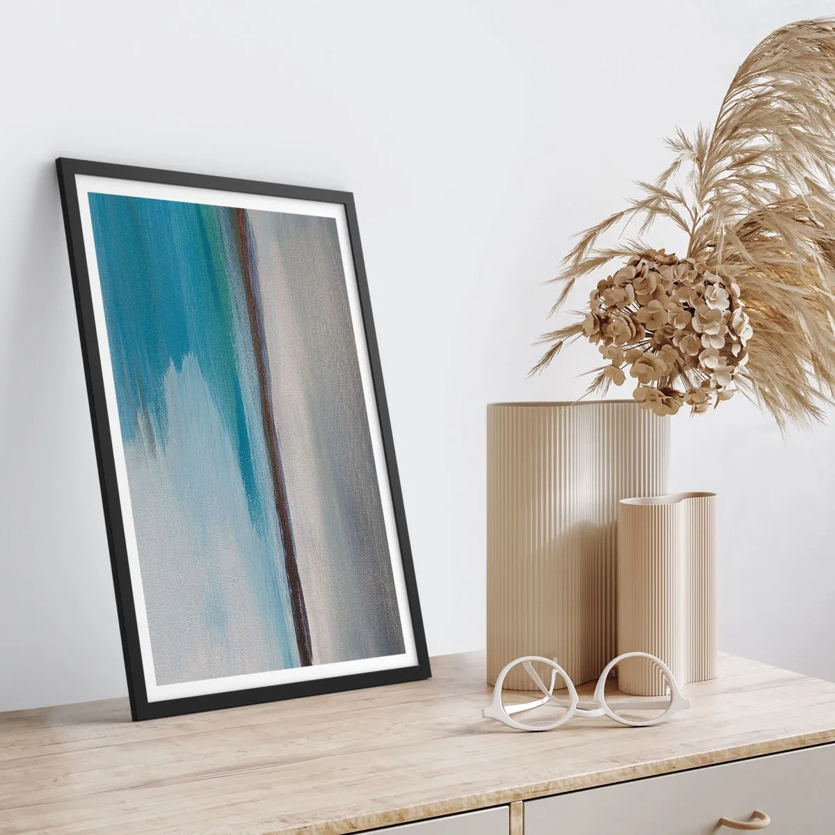 Poster in cornice nera - Paesaggio orizzontale - 40x50 cm