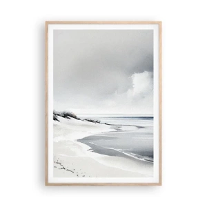 Poster in cornice rovere chiaro - Insieme da sempre - 70x100 cm