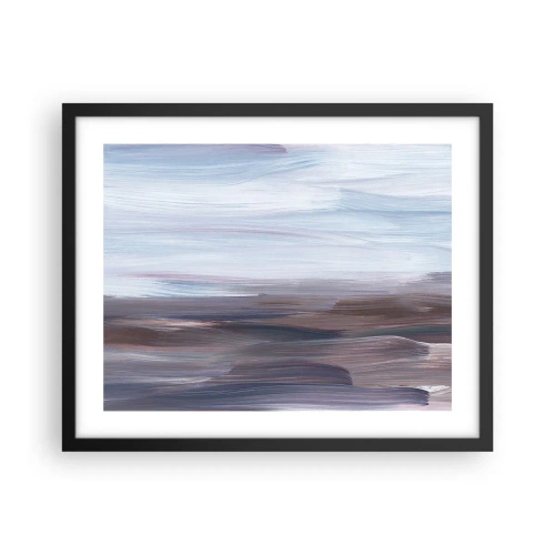 Poster in cornice nera - Gli elementi: l'acqua - 50x40 cm