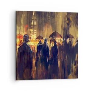 Quadro su tela - Stampe su Tela - Gli adoratori della pioggia - 70x70 cm