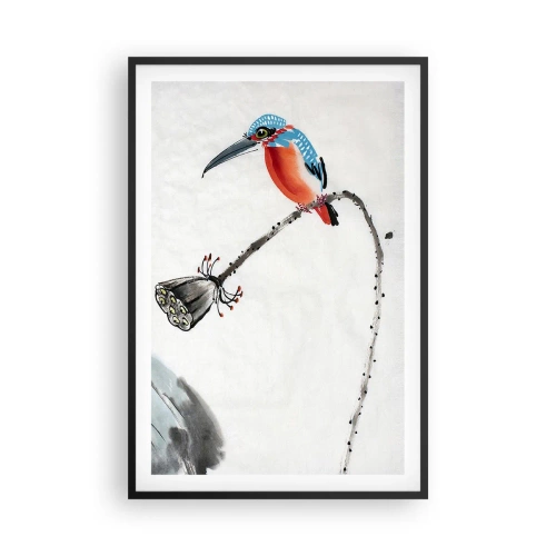 Poster in cornice nera - La vita del prato - 61x91 cm