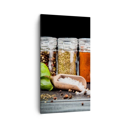 Quadro su tela - Stampe su Tela - Perché la vita abbia sapore - 45x80 cm