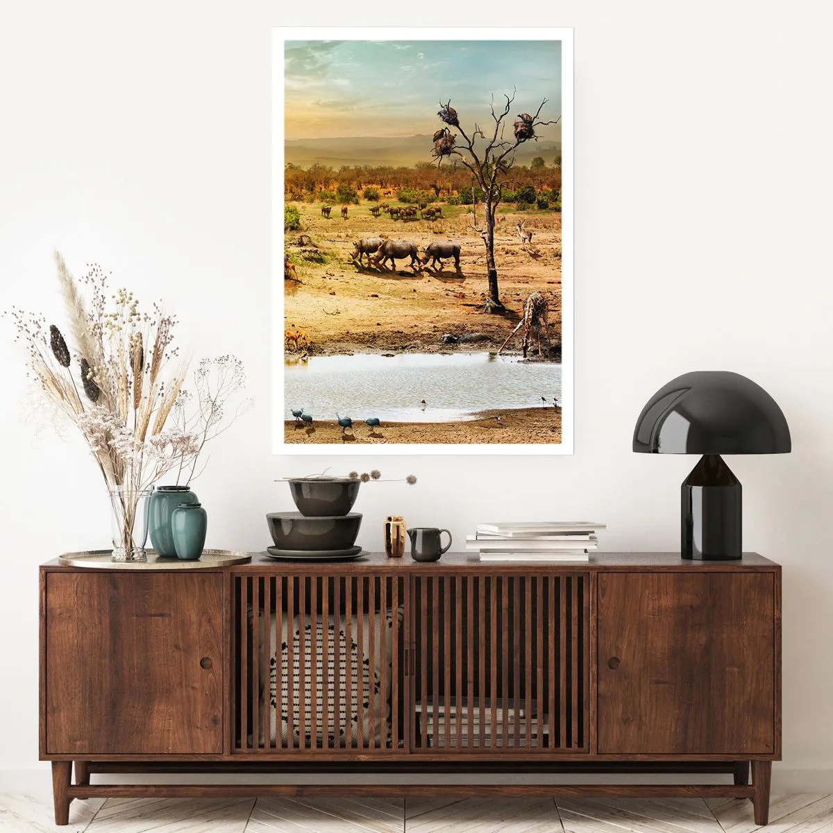 Poster - "Un fiume usciva da Eden…" - 70x100 cm