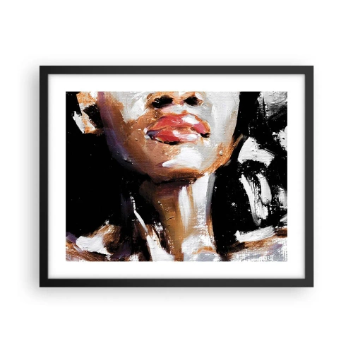 Poster in cornice nera - Orgoglio senza pregiudizio - 50x40 cm