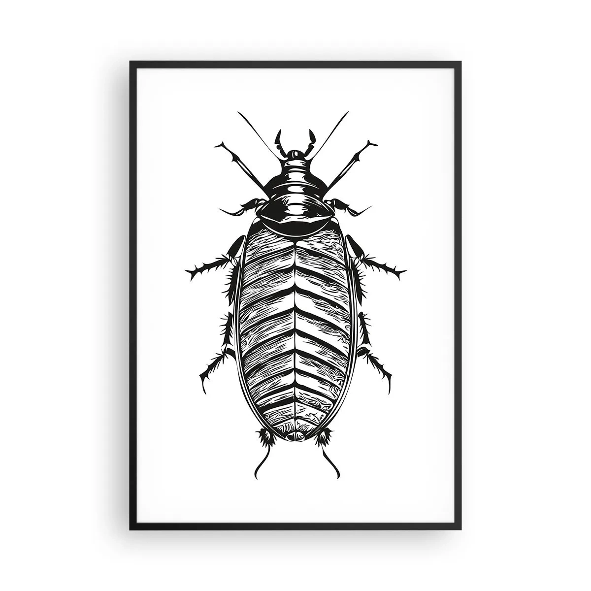 Poster in cornice nera - Che esemplare! - 70x100 cm