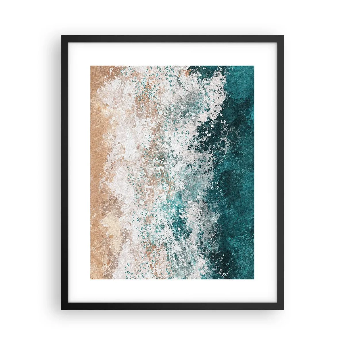 Poster in cornice nera - Storie di mare - 40x50 cm