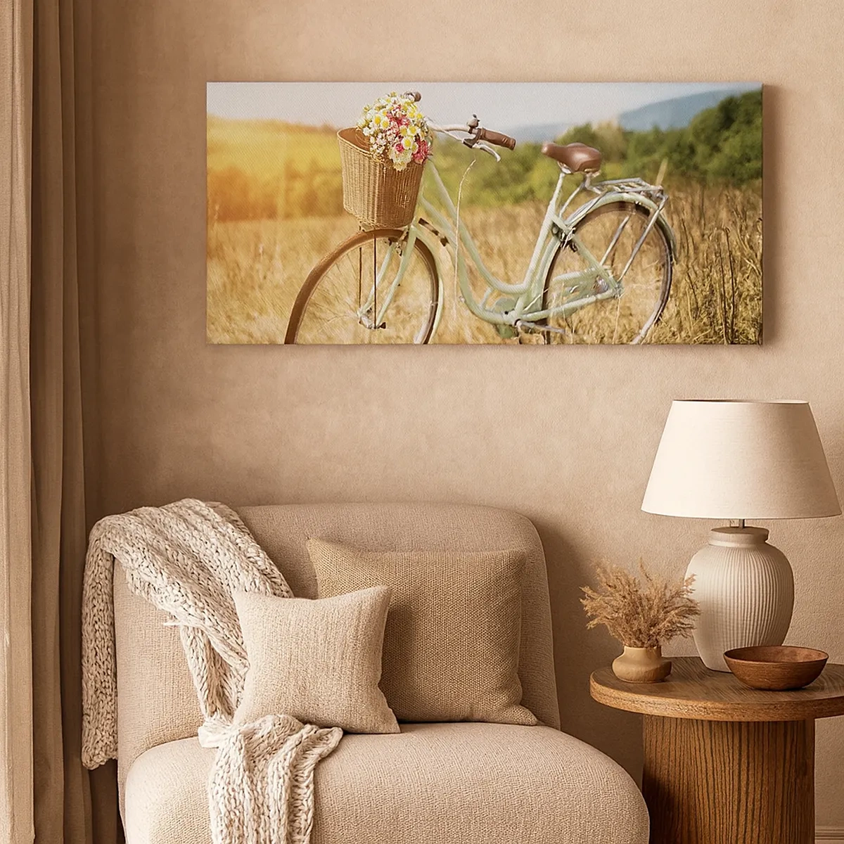 Quadro su tela - Stampe su Tela - Resto qui un attimo - 30x30 cm