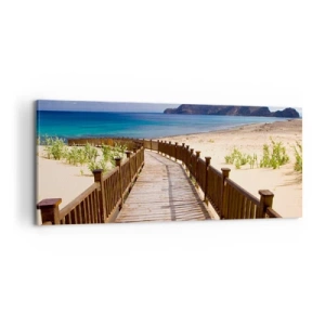 Quadro su tela - Stampe su Tela - Portami alle isole fortunate - 100x40 cm