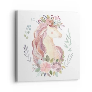 Quadro su tela - Stampe su Tela - Invito nel mondo delle favole - 30x30 cm