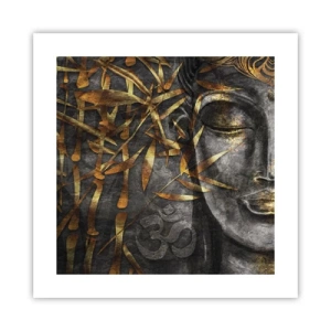 Poster - Senti la pace - 40x40 cm