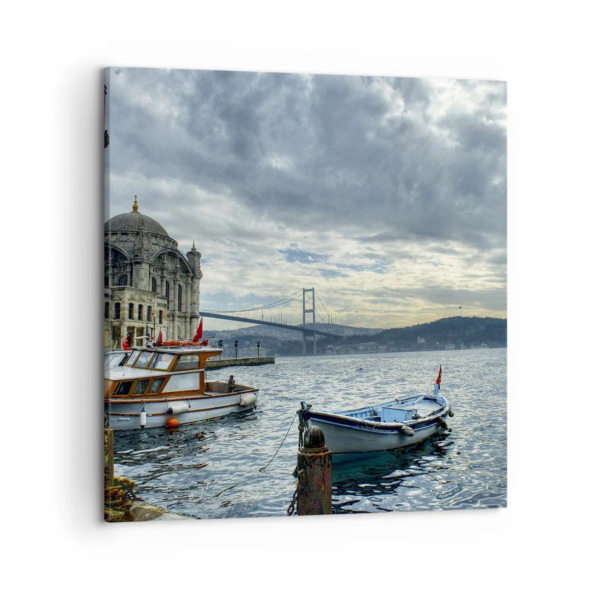 Quadro su tela - Stampe su Tela - Ai confini dei mondi - 50x50 cm