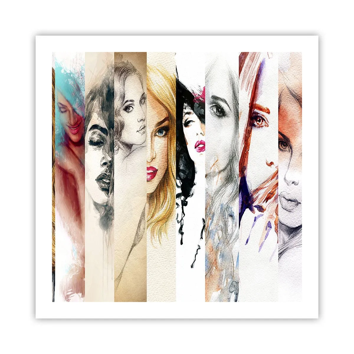 Poster - E sei sempre tu - 60x60 cm